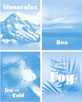  96 . BG "Blue collection", ,soft-touch, 