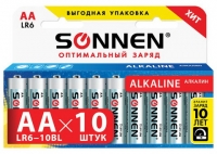   10 ., SONNEN Alkaline,  (LR6, 15), , , 